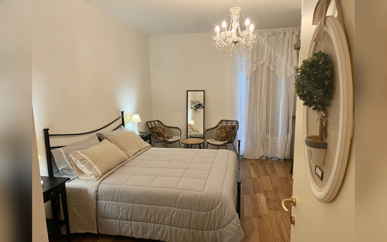 Camera con bagno privato — B&B Il Castello di Alberico, Cotignola (foto 12)