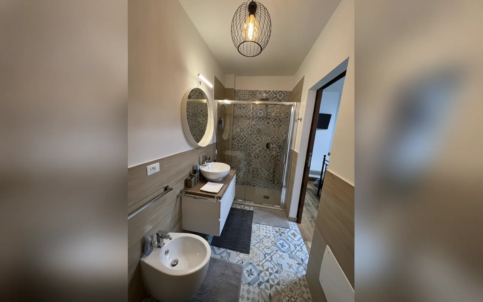 Camera con bagno privato — B&B Il Castello di Alberico, Cotignola (foto 15)